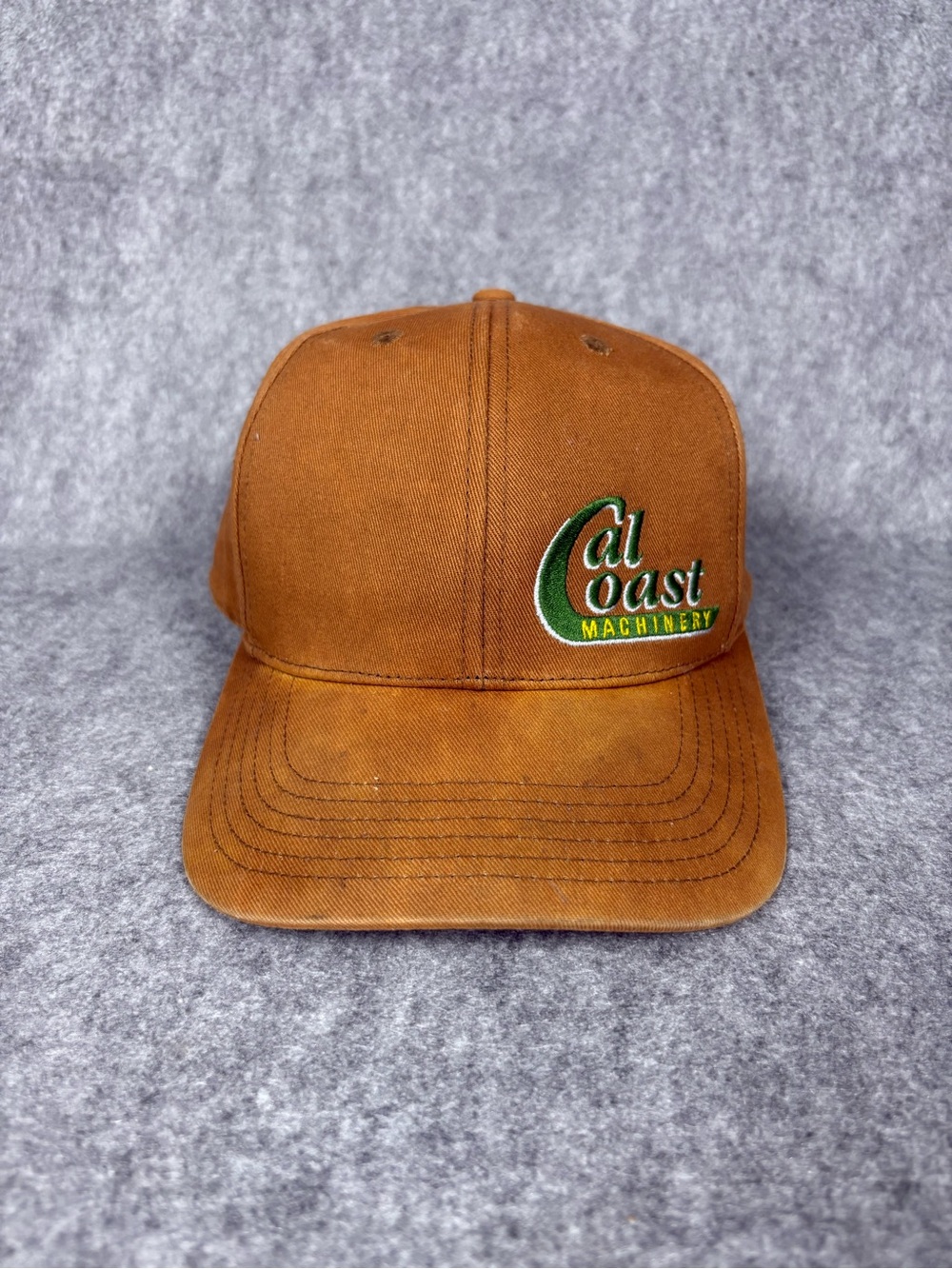 John Deere Brown Canvas Logo Cap